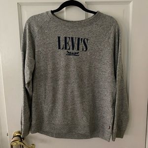 Gray Levi’s Crewneck